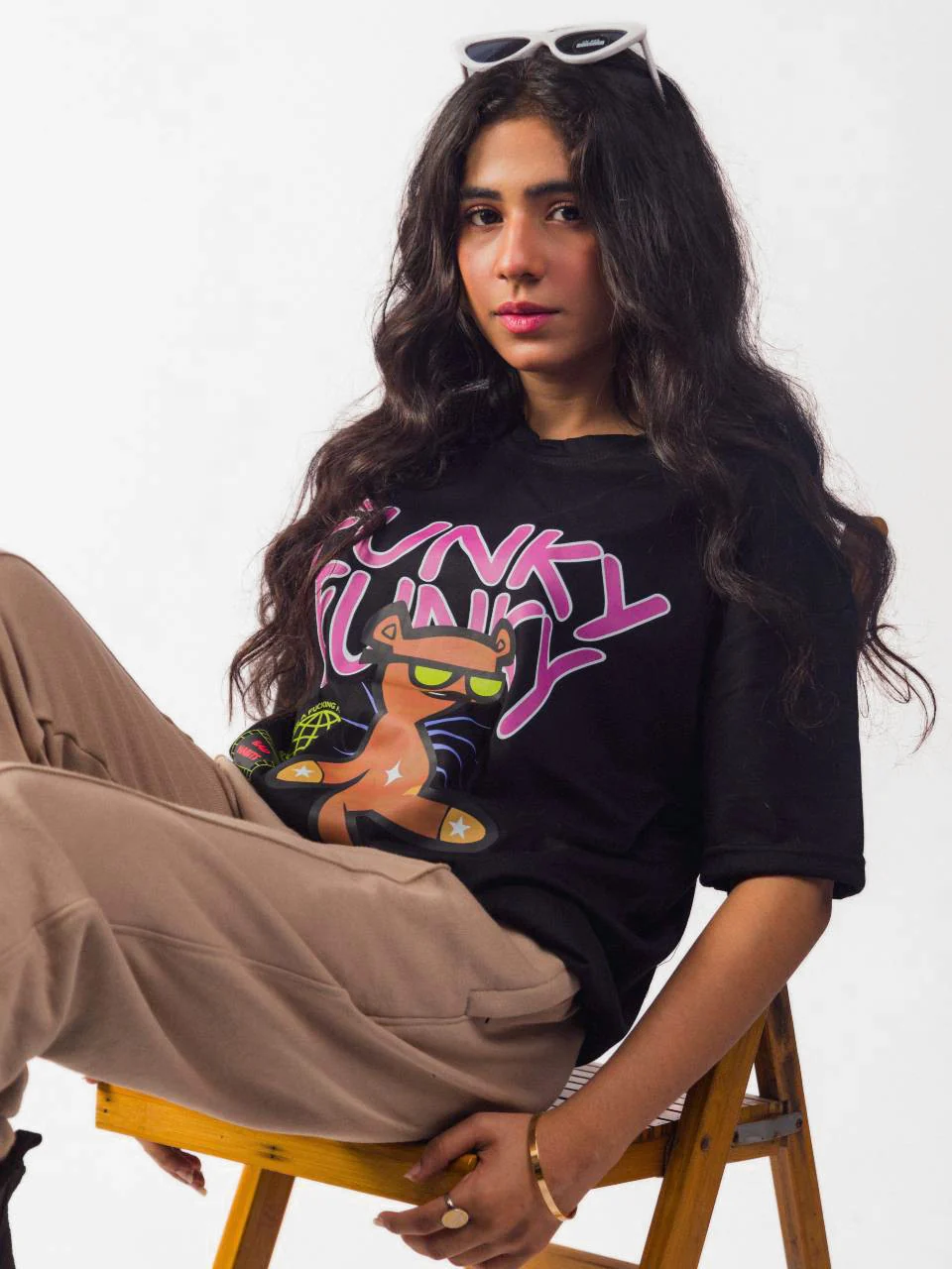 Funky Funky Oversized T shirt - Image 3