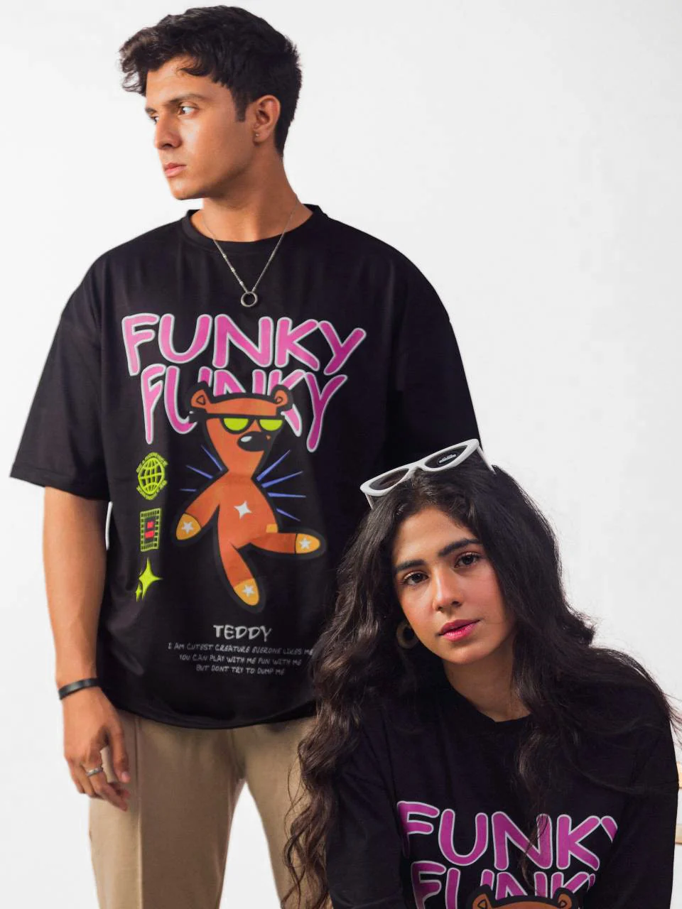 Funky Funky Oversized T shirt - Image 4