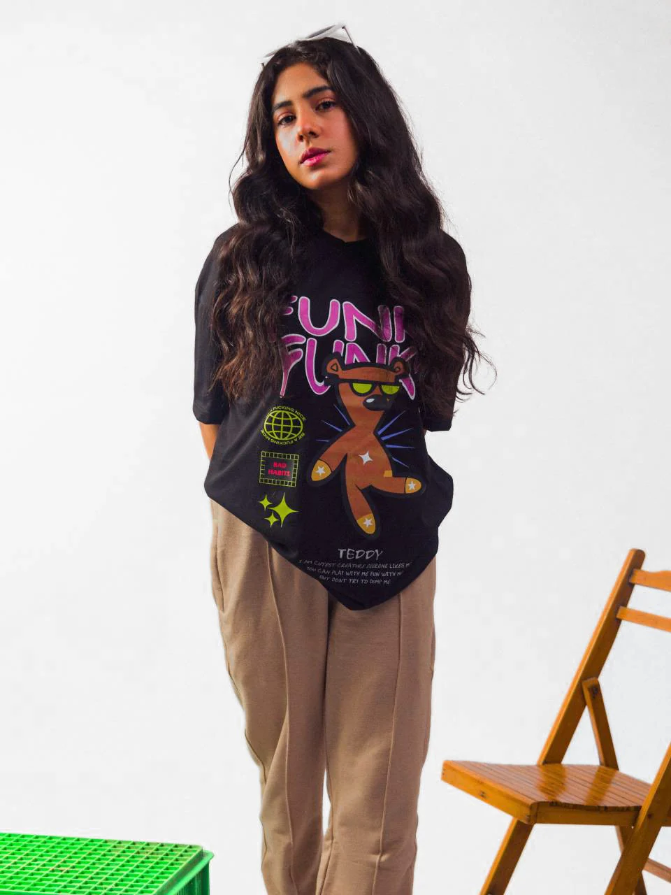 Funky Funky Oversized T shirt - Image 5