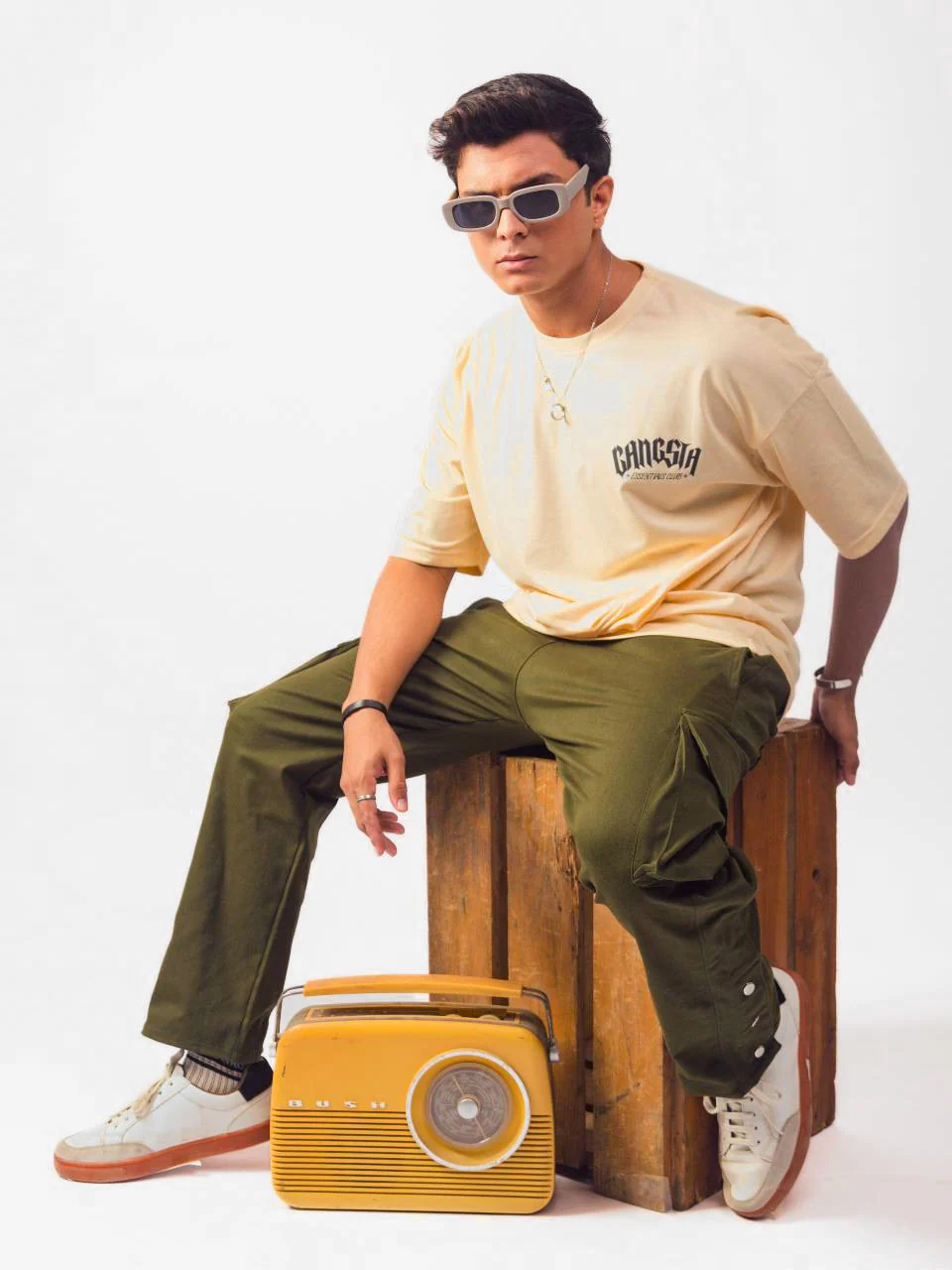 Gangsta Oversized T shirt - Image 4