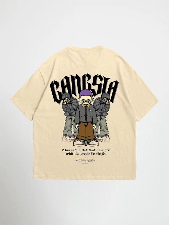Gangsta Oversized T shirt - Image 6