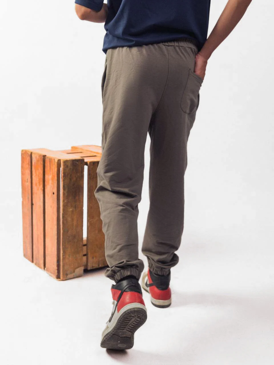 Green Pleated Trouser - Image 3