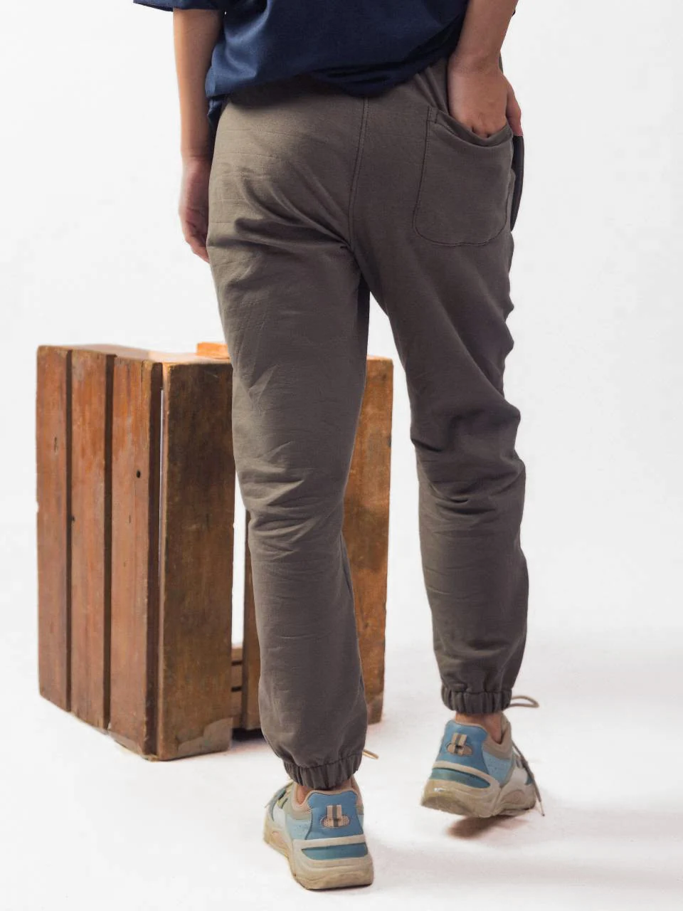 Green Pleated Trouser - Image 5