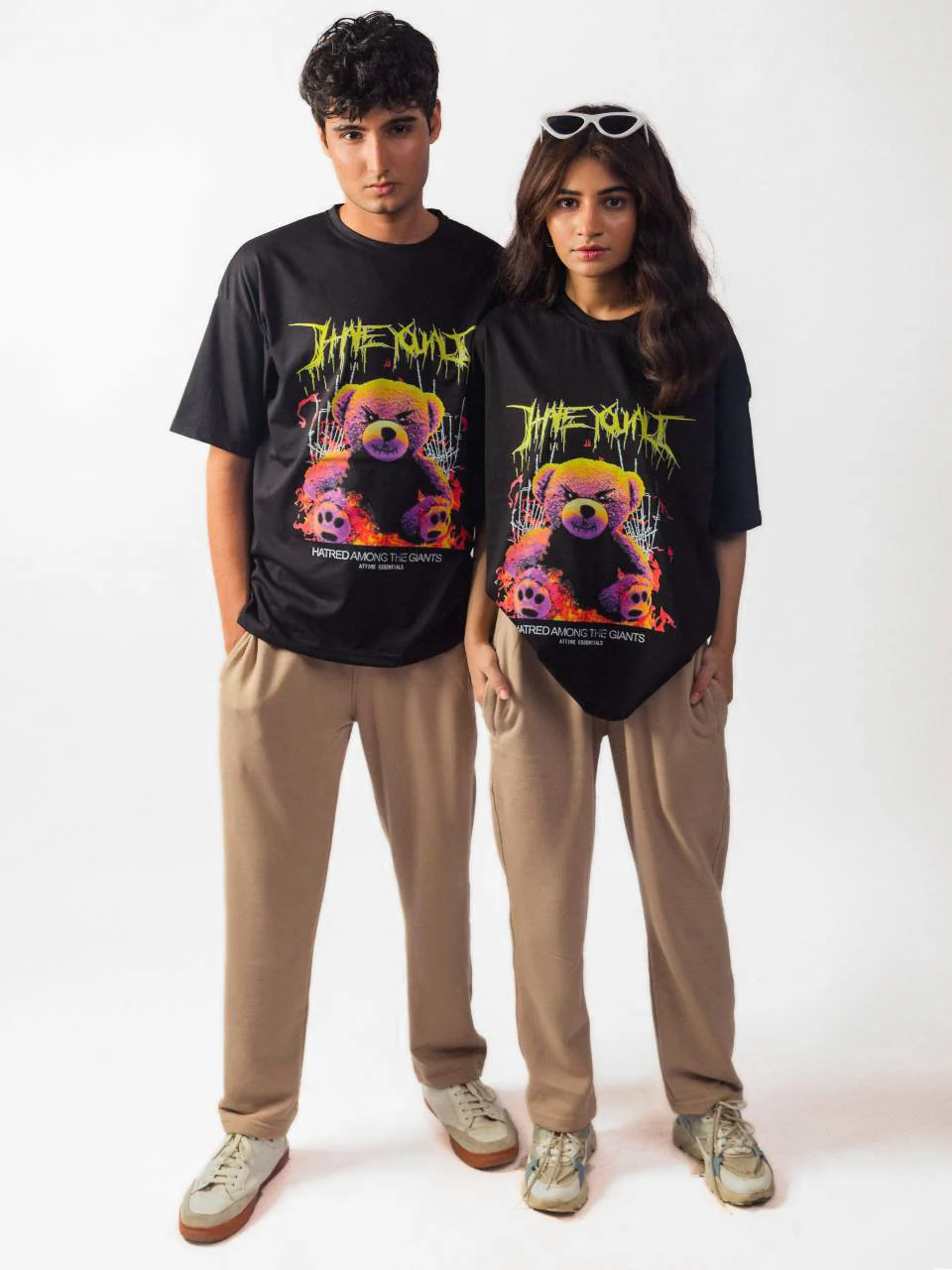 Hate You All Oversized T shirt - Image 5