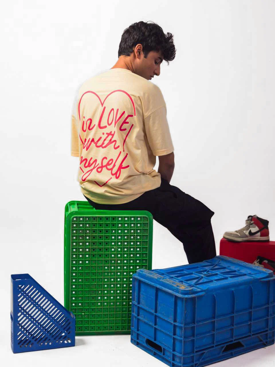 In Love With Myself Oversized T shirt - Image 5