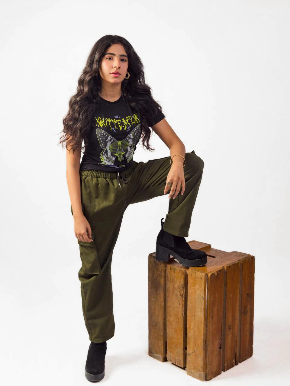 Like A Butterfly Baby Tee - Image 3