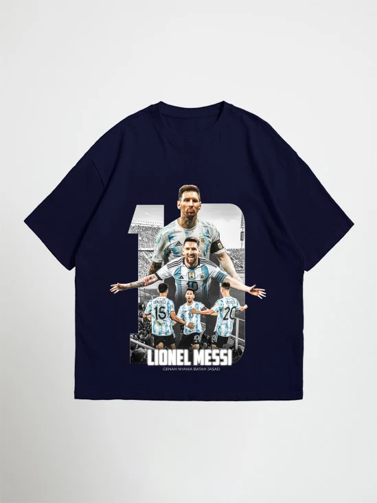 Lionel Messi 10 Oversized T shirt - Image 6