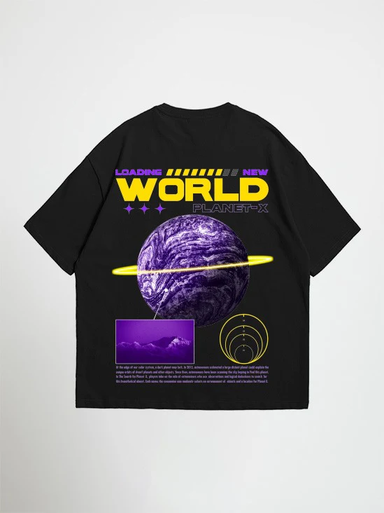Loading New World Oversized T shirt - Image 7