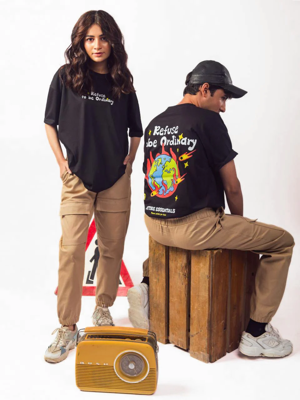 Refuse To Be Ordinary Oversized T shirt - Image 6